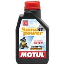 Motul 101230 Масло моторное синтетическое Snowpower 4T 0W-40, 1л