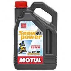 Motul 101231 Масло моторное синтетическое Snowpower 4T 0W-40, 4л
