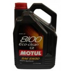 Motul 101545 Масло моторное синтетическое 8100 Eco-clean 5W-30, 5л